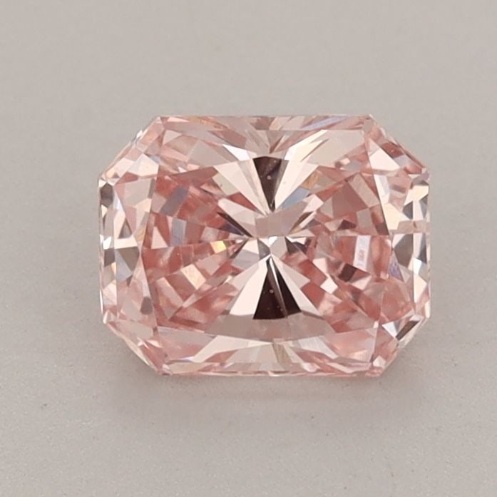 Loose Diamond - RADIANT 0.98ct Fancy Intense Pink VS1: Loose Diamond - RADIANT 0.98ct Fancy Intense Pink VS1 Source: This is a real non-mined Diamond that has been grown in a lab Shape: RADIANT Carats: 0.98 Color: Fancy Intense Pink Certification: IGI Vid