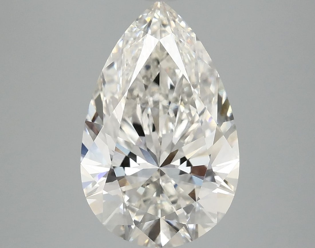 Loose Diamond - PEAR 4.09ct G VVS2: Loose Diamond - PEAR 4.09ct G VVS2 Source: This is a real non-mined Diamond that has been grown in a lab Shape: PEAR Carats: 4.09 Color: G Clarity: VVS2 Certification: IGI Video: