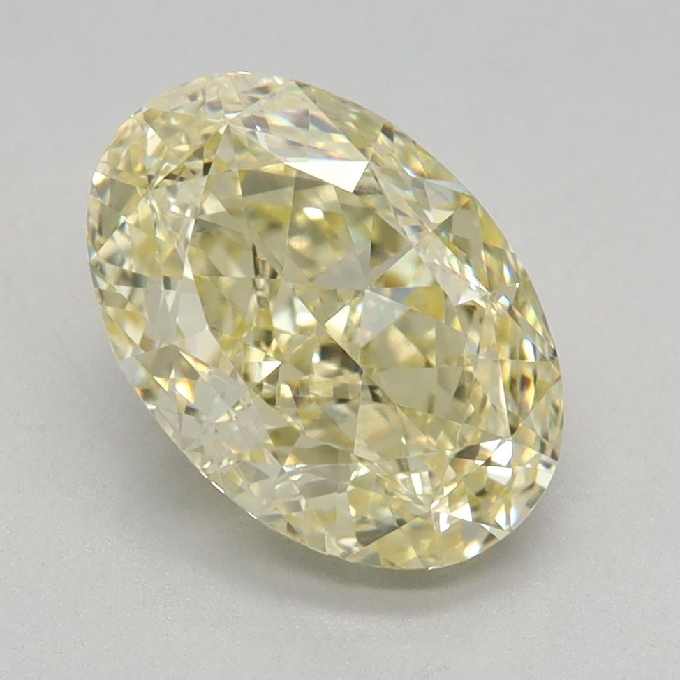 Loose Diamond - OVAL 2.22ct Fancy Yellow VVS2: Loose Diamond - OVAL 2.22ct Fancy Yellow VVS2 Source: This is a real non-mined Diamond that has been grown in a lab Shape: OVAL Carats: 2.22 Color: Fancy Yellow Certification: IGI Video: