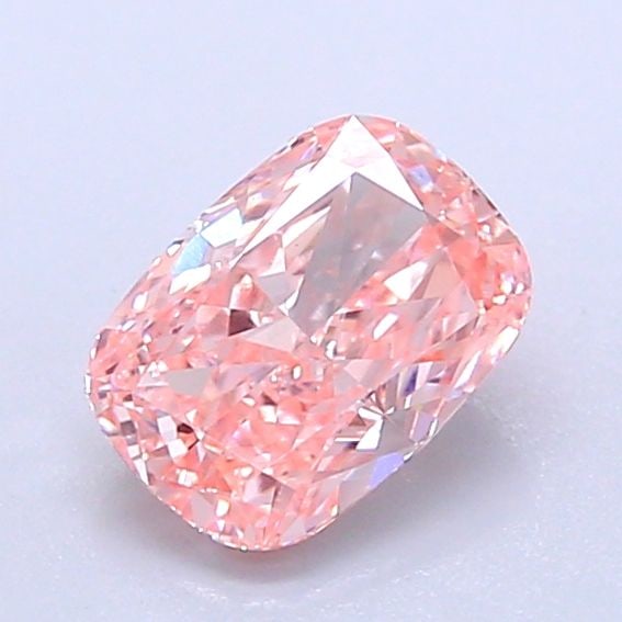 Loose Diamond - CUSHION BRILLIANT 0.94ct Fancy Vivid Pink VS1: Loose Diamond - CUSHION BRILLIANT 0.94ct Fancy Vivid Pink VS1 Source: This is a real non-mined Diamond that has been grown in a lab Shape: CUSHION BRILLIANT Carats: 0.94 Color: Fancy Vivid Pink
