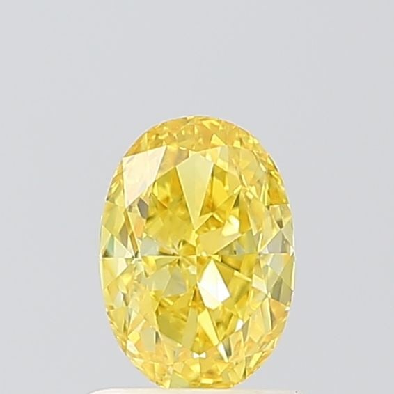 Loose Diamond - OVAL 1.0ct Fancy Vivid Yellow VVS2: Loose Diamond - OVAL 1.0ct Fancy Vivid Yellow VVS2 Source: This is a real non-mined Diamond that has been grown in a lab Shape: OVAL Carats: 1.0 Color: Fancy Vivid Yellow Certification: IGI Video: