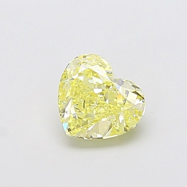 Loose Diamond - HEART 1.01ct Fancy Intense Yellow VVS2: Loose Diamond - HEART 1.01ct Fancy Intense Yellow VVS2 Source: This is a real non-mined Diamond that has been grown in a lab Shape: HEART Carats: 1.01 Color: Fancy Intense Yellow Certification: IGI Vi