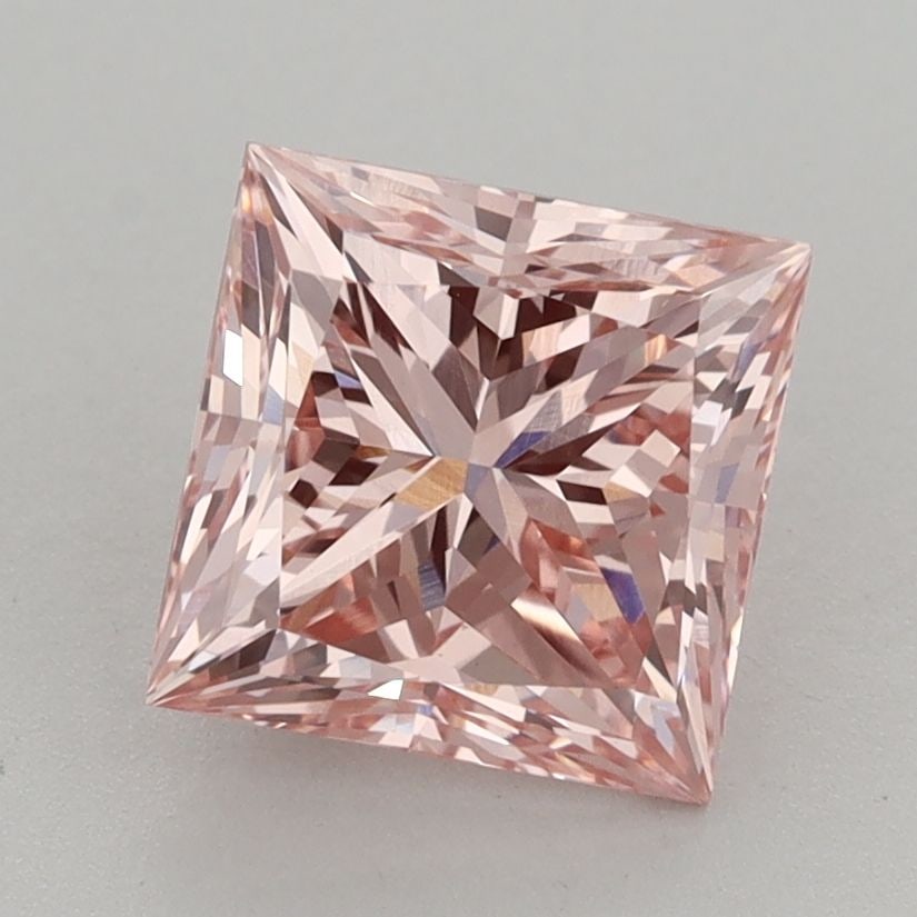 Loose Diamond - PRINCESS 2.45ct Fancy Intense Pink VS1: Loose Diamond - PRINCESS 2.45ct Fancy Intense Pink VS1 Source: This is a real non-mined Diamond that has been grown in a lab Shape: PRINCESS Carats: 2.45 Color: Fancy Intense Pink Certification: IGI V