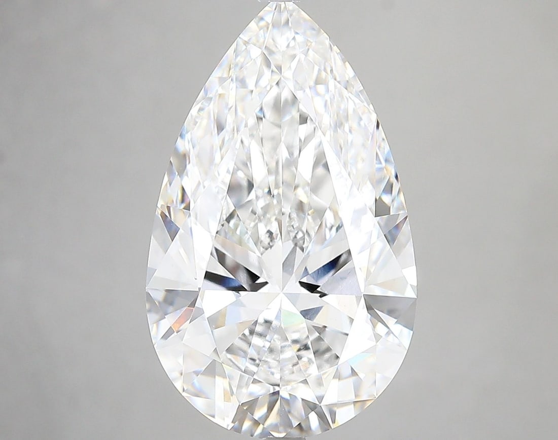 Loose Diamond - PEAR 7.05ct E VVS2: Loose Diamond - PEAR 7.05ct E VVS2 Source: This is a real non-mined Diamond that has been grown in a lab Shape: PEAR Carats: 7.05 Color: E Clarity: VVS2 Certification: IGI Video: