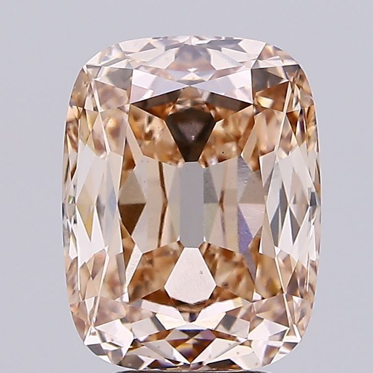 Loose Diamond - OLD EUROPEAN CUT 5.05ct Very Light Brown VS1: Loose Diamond - OLD EUROPEAN CUT 5.05ct Very Light Brown VS1 Source: This is a real non-mined Diamond that has been grown in a lab Shape: OLD EUROPEAN CUT Carats: 5.05 Color: Very Light Brown Certific