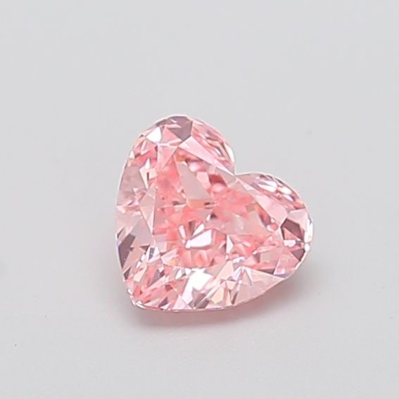 Loose Diamond - HEART 0.81ct Fancy Vivid Pink VS1: Loose Diamond - HEART 0.81ct Fancy Vivid Pink VS1 Source: This is a real non-mined Diamond that has been grown in a lab Shape: HEART Carats: 0.81 Color: Fancy Vivid Pink Certification: IGI Video: