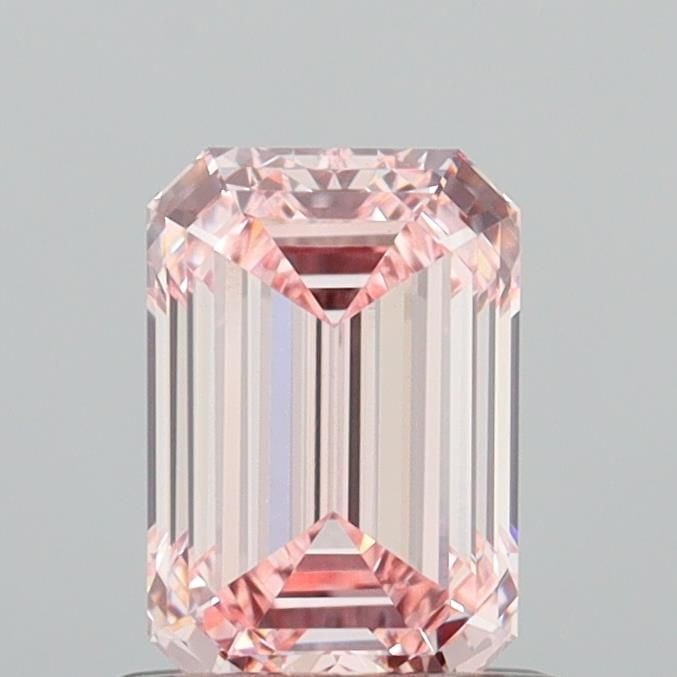 Loose Diamond - EMERALD 1.07ct Fancy Intense Pink VVS2: Loose Diamond - EMERALD 1.07ct Fancy Intense Pink VVS2 Source: This is a real non-mined Diamond that has been grown in a lab Shape: EMERALD Carats: 1.07 Color: Fancy Intense Pink Certification: IGI Vi