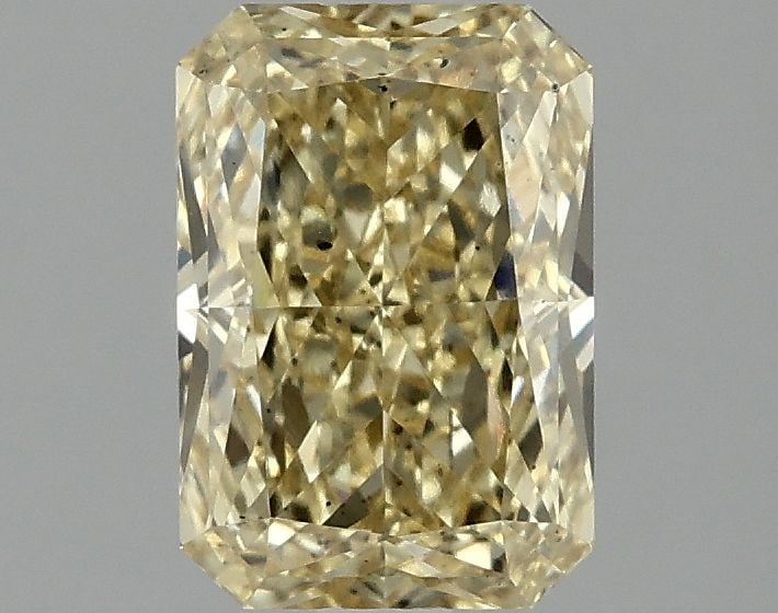 Loose Diamond - RADIANT 1.64ct Fancy Intense Yellow SI1: Loose Diamond - RADIANT 1.64ct Fancy Intense Yellow SI1 Source: This is a real non-mined Diamond that has been grown in a lab Shape: RADIANT Carats: 1.64 Color: Fancy Intense Yellow Certification: IGI
