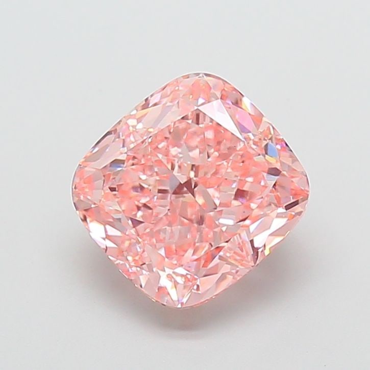 Loose Diamond - CUSHION MODIFIED 5.07ct Fancy Vivid Pink VS1: Loose Diamond - CUSHION MODIFIED 5.07ct Fancy Vivid Pink VS1 Source: This is a real non-mined Diamond that has been grown in a lab Shape: CUSHION MODIFIED Carats: 5.07 Color: Fancy Vivid Pink Certific