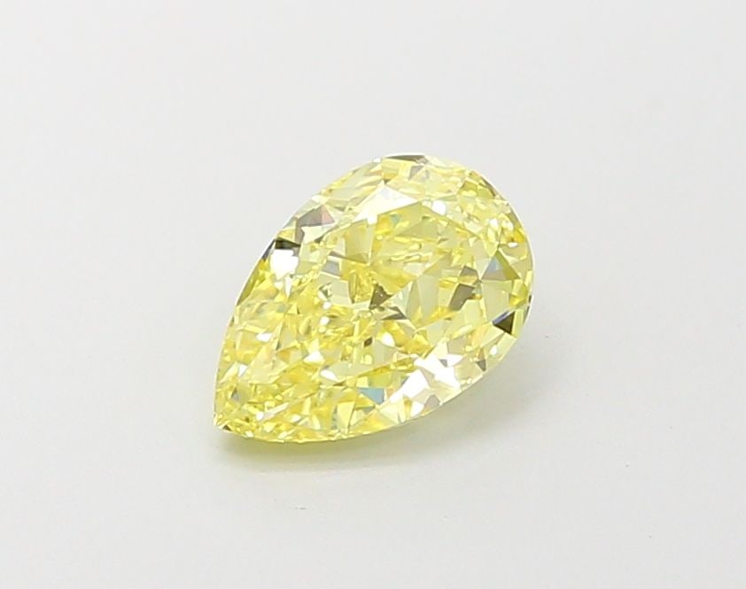 Loose Diamond - PEAR 1.0ct Fancy Intense Yellow VS1: Loose Diamond - PEAR 1.0ct Fancy Intense Yellow VS1 Source: This is a real non-mined Diamond that has been grown in a lab Shape: PEAR Carats: 1.0 Color: Fancy Intense Yellow Certification: IGI Video: