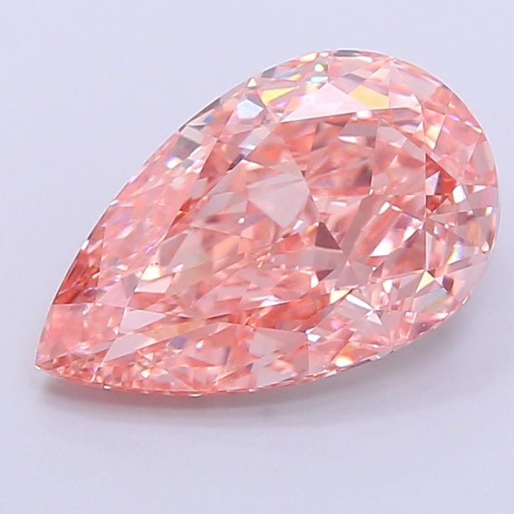 Loose Diamond - PEAR 4.46ct Fancy Intense Brown Pink VS1: Loose Diamond - PEAR 4.46ct Fancy Intense Brown Pink VS1 Source: This is a real non-mined Diamond that has been grown in a lab Shape: PEAR Carats: 4.46 Color: Fancy Intense Brown Pink Certification: I