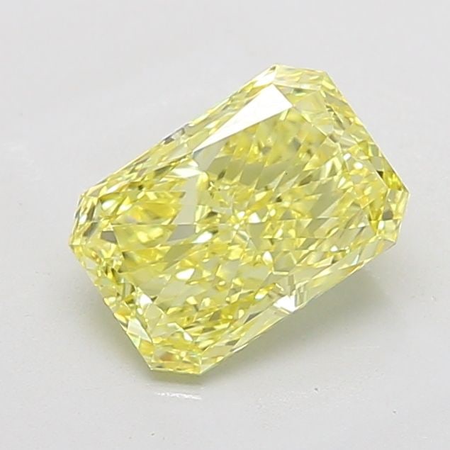 Loose Diamond - RADIANT 2.75ct Fancy Intense Yellow VS1: Loose Diamond - RADIANT 2.75ct Fancy Intense Yellow VS1 Source: This is a real non-mined Diamond that has been grown in a lab Shape: RADIANT Carats: 2.75 Color: Fancy Intense Yellow Certification: IGI