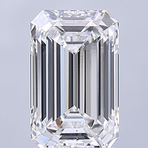 Loose Diamond - EMERALD 2.15ct D VS2: Loose Diamond - EMERALD 2.15ct D VS2 Source: This is a real non-mined Diamond that has been grown in a lab Shape: EMERALD Carats: 2.15 Color: D Clarity: VS2 Certification: IGI Video:
