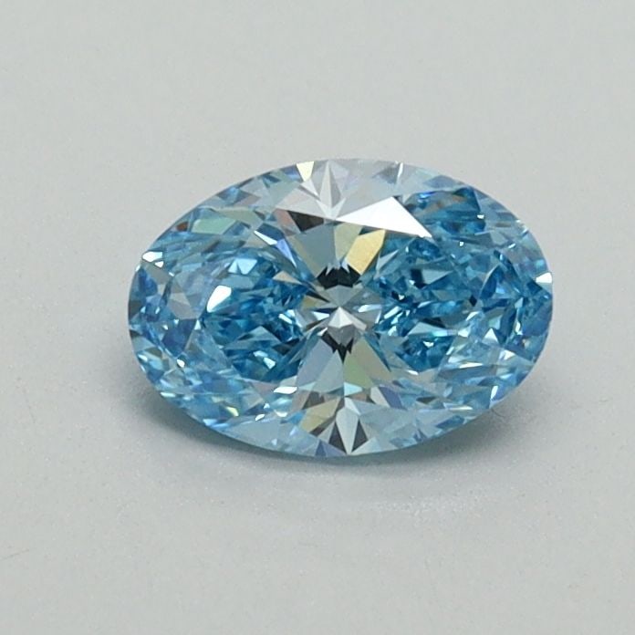 Loose Diamond - OVAL 0.51ct Fancy Vivid Blue VS1: Loose Diamond - OVAL 0.51ct Fancy Vivid Blue VS1 Source: This is a real non-mined Diamond that has been grown in a lab Shape: OVAL Carats: 0.51 Color: Fancy Vivid Blue Certification: IGI Video: