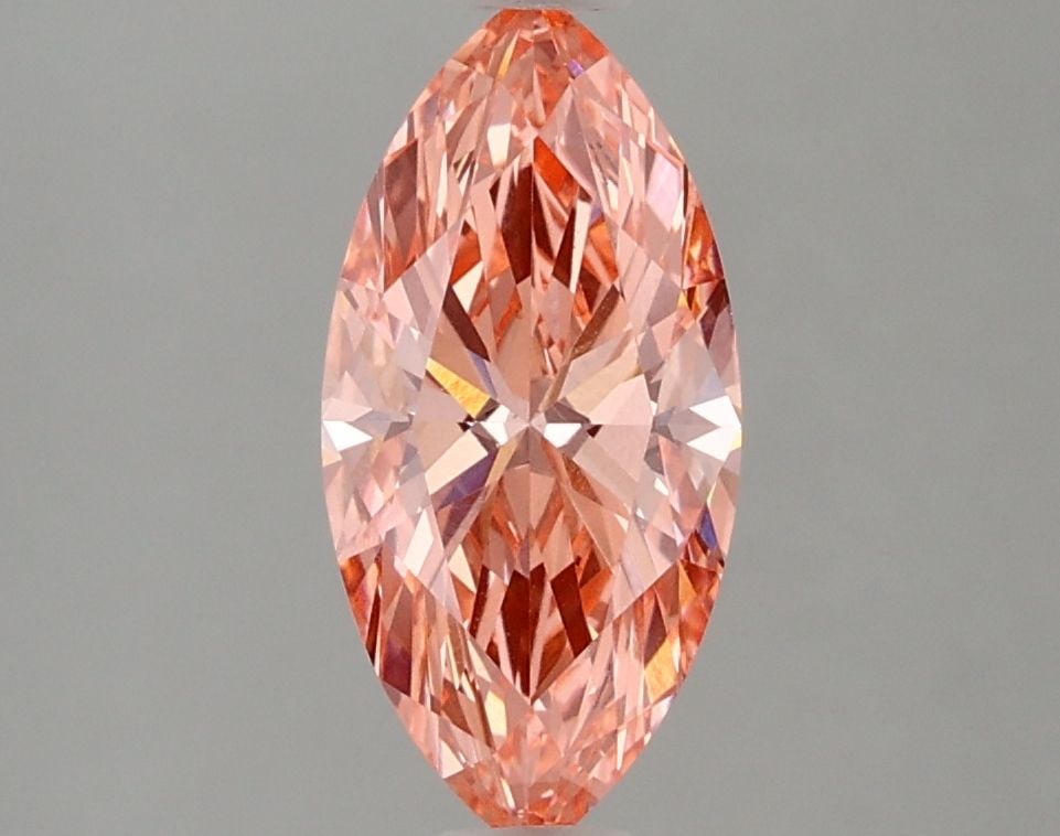 Loose Diamond - MARQUISE 1.42ct Fancy Vivid Pink VS1: Loose Diamond - MARQUISE 1.42ct Fancy Vivid Pink VS1 Source: This is a real non-mined Diamond that has been grown in a lab Shape: MARQUISE Carats: 1.42 Color: Fancy Vivid Pink Certification: IGI Video