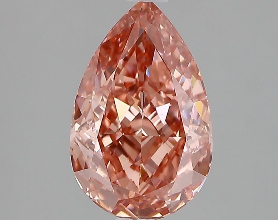 Loose Diamond - PEAR 2.19ct Fancy Vivid Pink VVS2: Loose Diamond - PEAR 2.19ct Fancy Vivid Pink VVS2 Source: This is a real non-mined Diamond that has been grown in a lab Shape: PEAR Carats: 2.19 Color: Fancy Vivid Pink Certification: IGI Video: