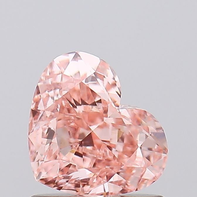 Loose Diamond - HEART 1.06ct Fancy Vivid Pink VVS2: Loose Diamond - HEART 1.06ct Fancy Vivid Pink VVS2 Source: This is a real non-mined Diamond that has been grown in a lab Shape: HEART Carats: 1.06 Color: Fancy Vivid Pink Certification: IGI Video: