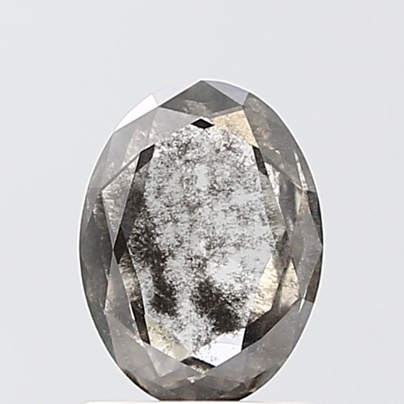 Loose Diamond - OVAL 1.02ct Salt and Pepper I2: Loose Diamond - OVAL 1.02ct Salt and Pepper I2 Source: This is a real non-mined Diamond that has been grown in a lab Shape: OVAL Carats: 1.02 Color: Salt and Pepper Certification: NONE Video: