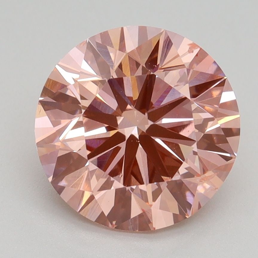 Ideal Loose Diamond - ROUND 3.0ct Fancy Intense Pink SI1: Ideal Loose Diamond - ROUND 3.0ct Fancy Intense Pink SI1 Source: This is a real non-mined Diamond that has been grown in a lab Shape: ROUND Carats: 3.0 Color: Fancy Intense Pink Certification: IGI