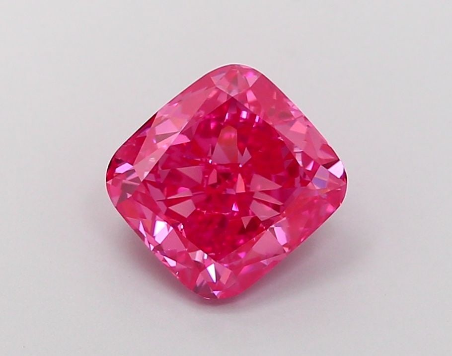 Loose Diamond - CUSHION MODIFIED 2.01ct Fancy Vivid Pink VS2: Loose Diamond - CUSHION MODIFIED 2.01ct Fancy Vivid Pink VS2 Source: This is a real non-mined Diamond that has been grown in a lab Shape: CUSHION MODIFIED Carats: 2.01 Color: Fancy Vivid Pink