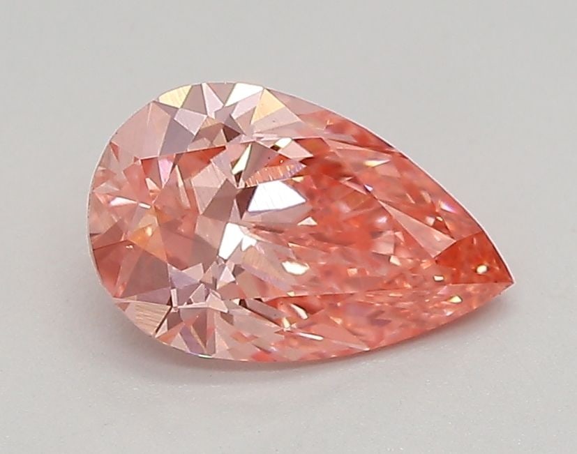 Loose Diamond - PEAR 0.71ct Fancy Vivid Pink VS1: Loose Diamond - PEAR 0.71ct Fancy Vivid Pink VS1 Source: This is a real non-mined Diamond that has been grown in a lab Shape: PEAR Carats: 0.71 Color: Fancy Vivid Pink Certification: IGI Video: