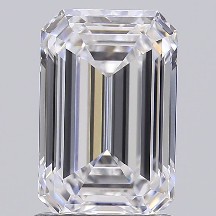 Loose Diamond - EMERALD 1.57ct D VVS1: Loose Diamond - EMERALD 1.57ct D VVS1 Source: This is a real non-mined Diamond that has been grown in a lab Shape: EMERALD Carats: 1.57 Color: D Clarity: VVS1 Certification: IGI Video:
