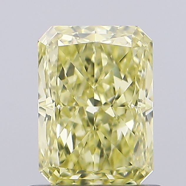 Loose Diamond - RADIANT 1.01ct Fancy Yellow VVS2: Loose Diamond - RADIANT 1.01ct Fancy Yellow VVS2 Source: This is a real non-mined Diamond that has been grown in a lab Shape: RADIANT Carats: 1.01 Color: Fancy Yellow Certification: IGI Video: