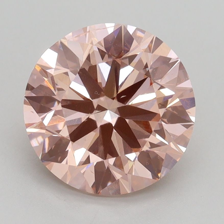 Loose Diamond - ROUND 2.8ct Fancy Intense Pink SI1: Loose Diamond - ROUND 2.8ct Fancy Intense Pink SI1 Source: This is a real non-mined Diamond that has been grown in a lab Shape: ROUND Carats: 2.8 Color: Fancy Intense Pink Certification: IGI Video: