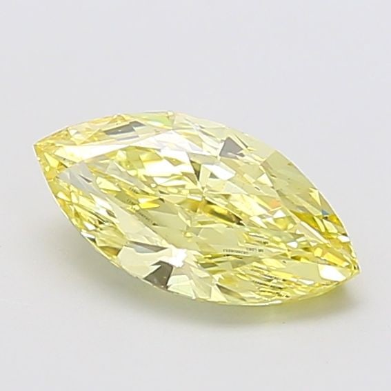 Loose Diamond - MARQUISE 1.45ct Fancy Yellow VS1: Loose Diamond - MARQUISE 1.45ct Fancy Yellow VS1 Source: This is a real non-mined Diamond that has been grown in a lab Shape: MARQUISE Carats: 1.45 Color: Fancy Yellow Certification: IGI Video: