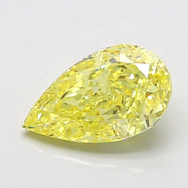 Loose Diamond - PEAR 1.13ct Fancy Intense Yellow VS2: Loose Diamond - PEAR 1.13ct Fancy Intense Yellow VS2 Source: This is a real non-mined Diamond that has been grown in a lab Shape: PEAR Carats: 1.13 Color: Fancy Intense Yellow Certification: IGI Addit