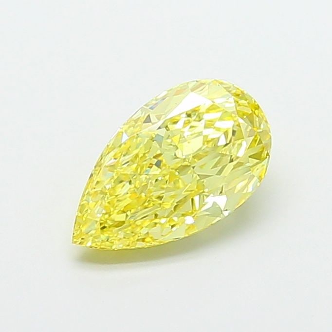 Loose Diamond - PEAR 3.08ct Fancy Intense Yellow VS1: Loose Diamond - PEAR 3.08ct Fancy Intense Yellow VS1 Source: This is a real non-mined Diamond that has been grown in a lab Shape: PEAR Carats: 3.08 Color: Fancy Intense Yellow Certification: IGI Addit