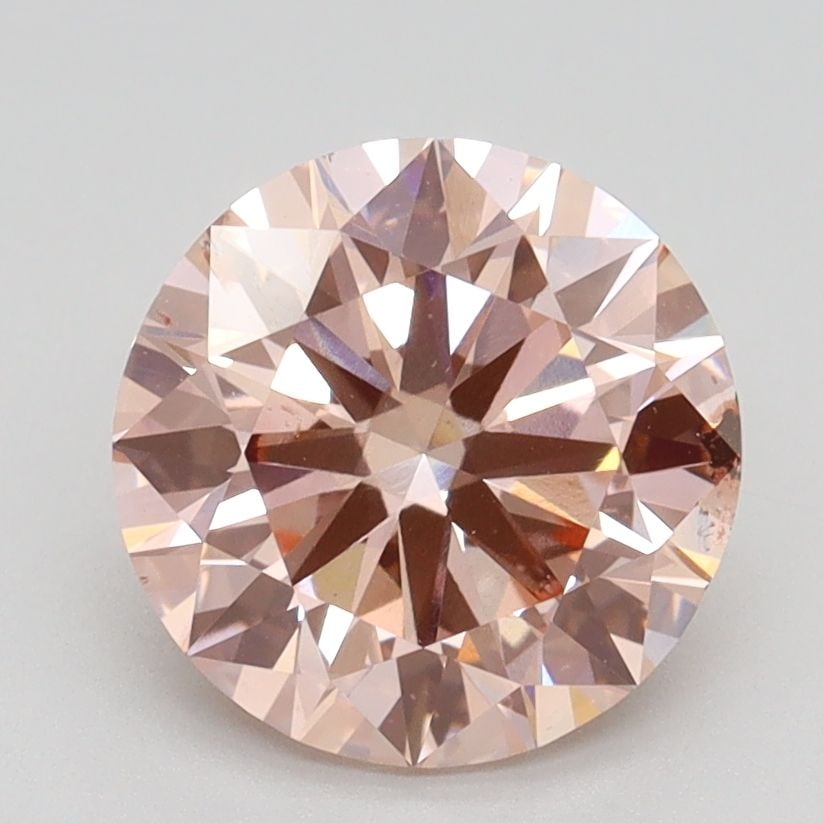 Loose Diamond - ROUND 2.39ct Fancy Intense Pink SI2: Loose Diamond - ROUND 2.39ct Fancy Intense Pink SI2 Source: This is a real non-mined Diamond that has been grown in a lab Shape: ROUND Carats: 2.39 Color: Fancy Intense Pink Certification: IGI Video: