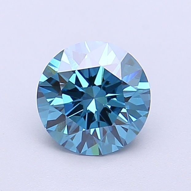 Ideal Loose Diamond - ROUND 0.95ct Fancy Vivid Blue VS1: Ideal Loose Diamond - ROUND 0.95ct Fancy Vivid Blue VS1 Source: This is a real non-mined Diamond that has been grown in a lab Shape: ROUND Carats: 0.95 Color: Fancy Vivid Blue Certification: IGI Addit