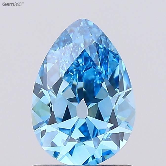 Loose Diamond - OLD EUROPEAN CUT 1.08ct Fancy Vivid Blue VS1: Loose Diamond - OLD EUROPEAN CUT 1.08ct Fancy Vivid Blue VS1 Source: This is a real non-mined Diamond that has been grown in a lab Shape: OLD EUROPEAN CUT Carats: 1.08 Color: Fancy Vivid Blue Certific