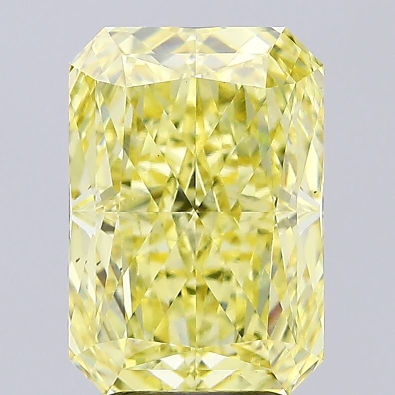 Loose Diamond - RADIANT 3.67ct Fancy Intense Yellow VS2: Loose Diamond - RADIANT 3.67ct Fancy Intense Yellow VS2 Source: This is a real non-mined Diamond that has been grown in a lab Shape: RADIANT Carats: 3.67 Color: Fancy Intense Yellow Certification: IGI