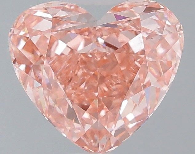 Loose Diamond - HEART 2.09ct Fancy Vivid Pink VS2: Loose Diamond - HEART 2.09ct Fancy Vivid Pink VS2 Source: This is a real non-mined Diamond that has been grown in a lab Shape: HEART Carats: 2.09 Color: Fancy Vivid Pink Certification: IGI Video: