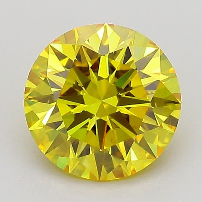 Ideal Loose Diamond - ROUND 1.57ct Fancy Vivid Yellow VS1: Ideal Loose Diamond - ROUND 1.57ct Fancy Vivid Yellow VS1 Source: This is a real non-mined Diamond that has been grown in a lab Shape: ROUND Carats: 1.57 Color: Fancy Vivid Yellow Certification: IGI V