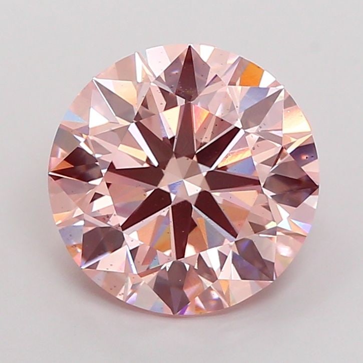 Ideal Loose Diamond - ROUND 7.02ct Fancy Intense Pink SI1: Ideal Loose Diamond - ROUND 7.02ct Fancy Intense Pink SI1 Source: This is a real non-mined Diamond that has been grown in a lab Shape: ROUND Carats: 7.02 Color: Fancy Intense Pink Certification: IGI