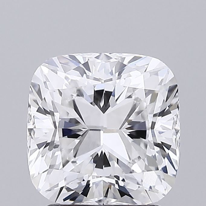 Loose Diamond - CUSHION MODIFIED 2.07ct E VVS1: Loose Diamond - CUSHION MODIFIED 2.07ct E VVS1 Source: This is a real non-mined Diamond that has been grown in a lab Shape: CUSHION MODIFIED Carats: 2.07 Color: E Clarity: VVS1 Certification: IGI Vide