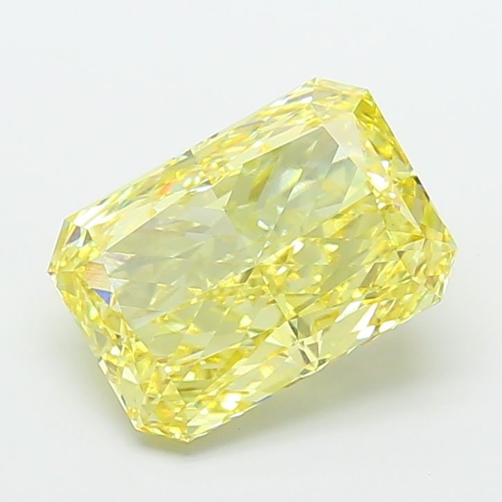 Loose Diamond - RADIANT 8.1ct Fancy Intense Yellow VVS2: Loose Diamond - RADIANT 8.1ct Fancy Intense Yellow VVS2 Source: This is a real non-mined Diamond that has been grown in a lab Shape: RADIANT Carats: 8.1 Color: Fancy Intense Yellow Certification: IGI 