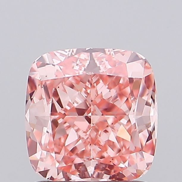 Loose Diamond - CUSHION MODIFIED 1.41ct Fancy Vivid Pink VS2: Loose Diamond - CUSHION MODIFIED 1.41ct Fancy Vivid Pink VS2 Source: This is a real non-mined Diamond that has been grown in a lab Shape: CUSHION MODIFIED Carats: 1.41 Color: Fancy Vivid Pink