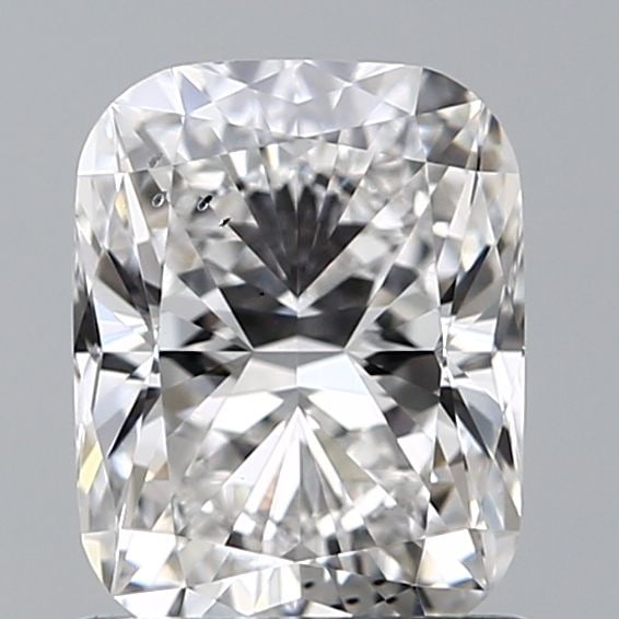 Loose Diamond - CUSHION BRILLIANT 1.29ct E VS2: Loose Diamond - CUSHION BRILLIANT 1.29ct E VS2 Source: This is a real non-mined Diamond that has been grown in a lab Shape: CUSHION BRILLIANT Carats: 1.29 Color: E Clarity: VS2 Certification: IGI Vide