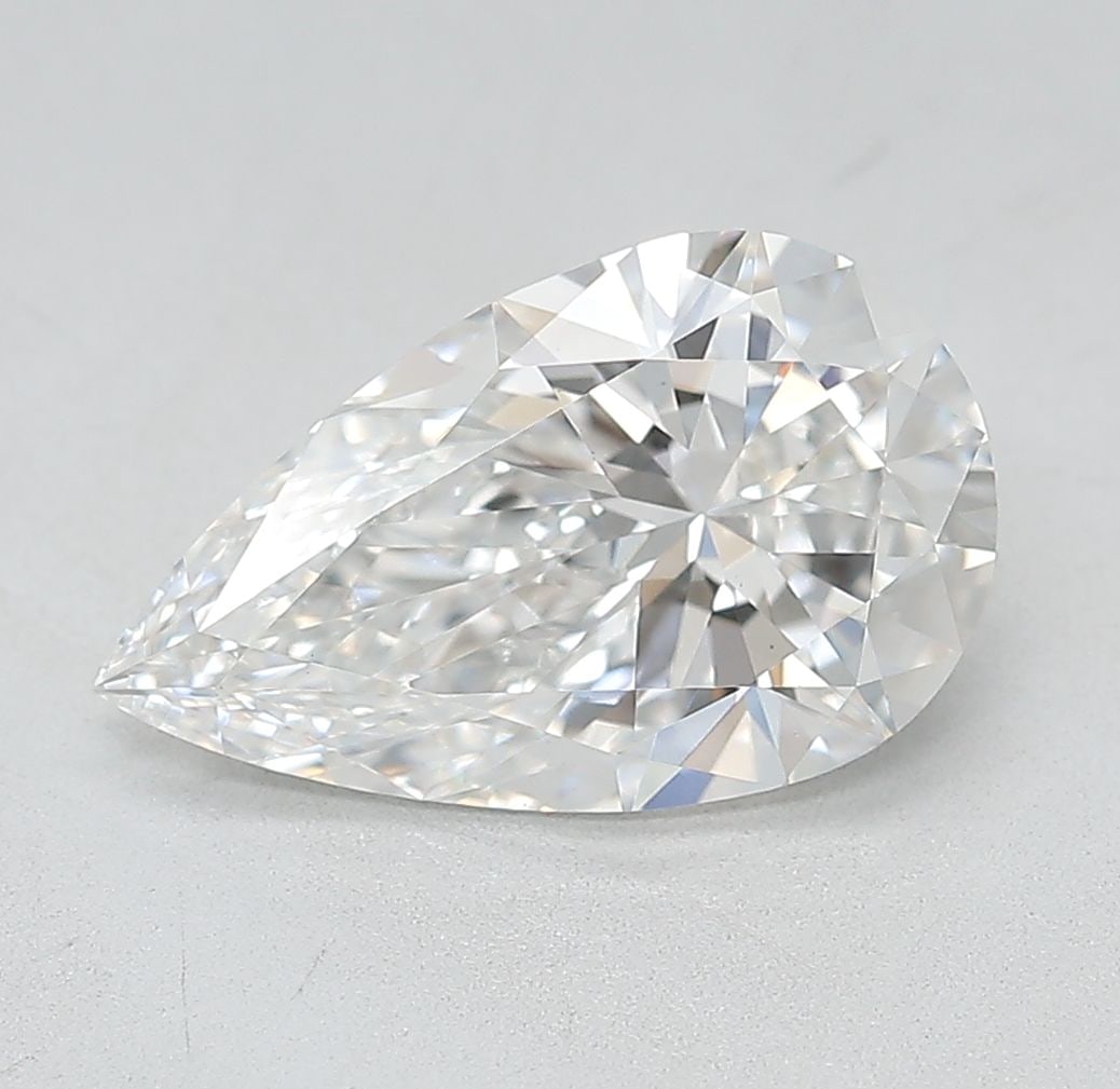 Loose Diamond - PEAR 2.04ct E VS1: Loose Diamond - PEAR 2.04ct E VS1 Source: This is a real non-mined Diamond that has been grown in a lab Shape: PEAR Carats: 2.04 Color: E Clarity: VS1 Certification: IGI Video: