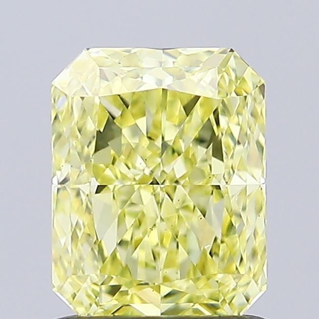 Loose Diamond - RADIANT 1.07ct Fancy Intense Yellow VS1: Loose Diamond - RADIANT 1.07ct Fancy Intense Yellow VS1 Source: This is a real non-mined Diamond that has been grown in a lab Shape: RADIANT Carats: 1.07 Color: Fancy Intense Yellow Certification: IGI