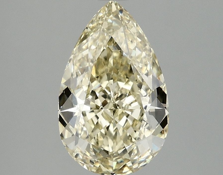 Loose Diamond - PEAR 2.1ct Fancy Yellow VVS2: Loose Diamond - PEAR 2.1ct Fancy Yellow VVS2 Source: This is a real non-mined Diamond that has been grown in a lab Shape: PEAR Carats: 2.1 Color: Fancy Yellow Certification: IGI Video:
