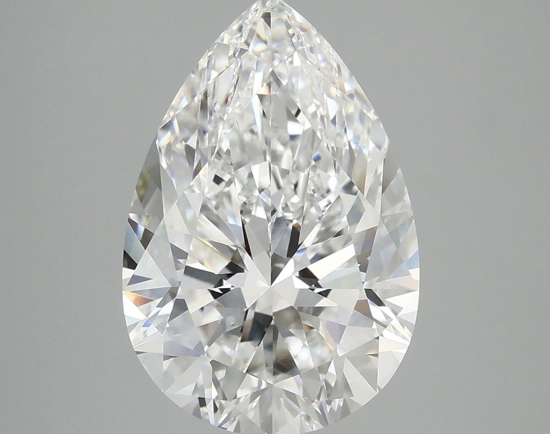 Loose Diamond - PEAR 5.07ct E VVS2: Loose Diamond - PEAR 5.07ct E VVS2 Source: This is a real non-mined Diamond that has been grown in a lab Shape: PEAR Carats: 5.07 Color: E Clarity: VVS2 Certification: IGI Video: Video Link