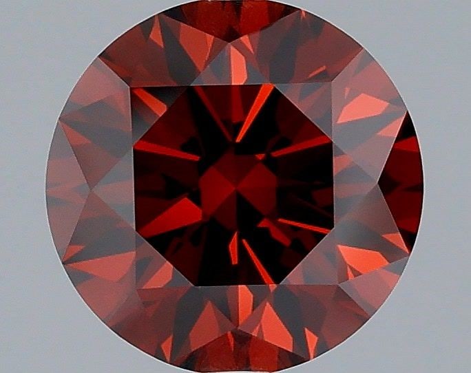 Ideal Loose Diamond - ROUND 2.05ct Fancy Deep Orange VVS2: Ideal Loose Diamond - ROUND 2.05ct Fancy Deep Orange VVS2 Source: This is a real non-mined Diamond that has been grown in a lab Shape: ROUND Carats: 2.05 Color: Fancy Deep Orange Certification: IGI