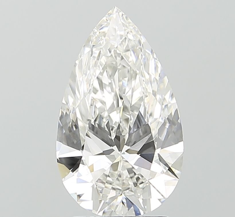 Loose Diamond - PEAR 2.56ct F VVS2: Loose Diamond - PEAR 2.56ct F VVS2 Source: This is a real non-mined Diamond that has been grown in a lab Shape: PEAR Carats: 2.56 Color: F Clarity: VVS2 Certification: IGI Additional images available