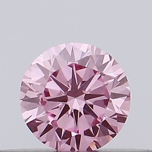 Loose Diamond - ROUND 0.21ct Fancy Vivid Pink VVS2: Loose Diamond - ROUND 0.21ct Fancy Vivid Pink VVS2 Source: This is a real non-mined Diamond that has been grown in a lab Shape: ROUND Carats: 0.21 Color: Fancy Vivid Pink Certification: NONE Video: