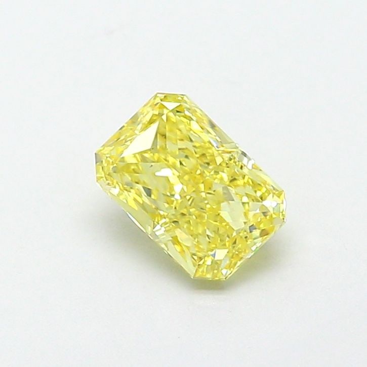 Loose Diamond - RADIANT 1.0ct Fancy Intense Yellow VS1: Loose Diamond - RADIANT 1.0ct Fancy Intense Yellow VS1 Source: This is a real non-mined Diamond that has been grown in a lab Shape: RADIANT Carats: 1.0 Color: Fancy Intense Yellow Certification: IGI